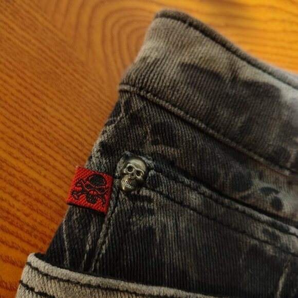 Vintage Tripp NYC Denim Cut-Off Mini Skirt - Picture 4 of 5